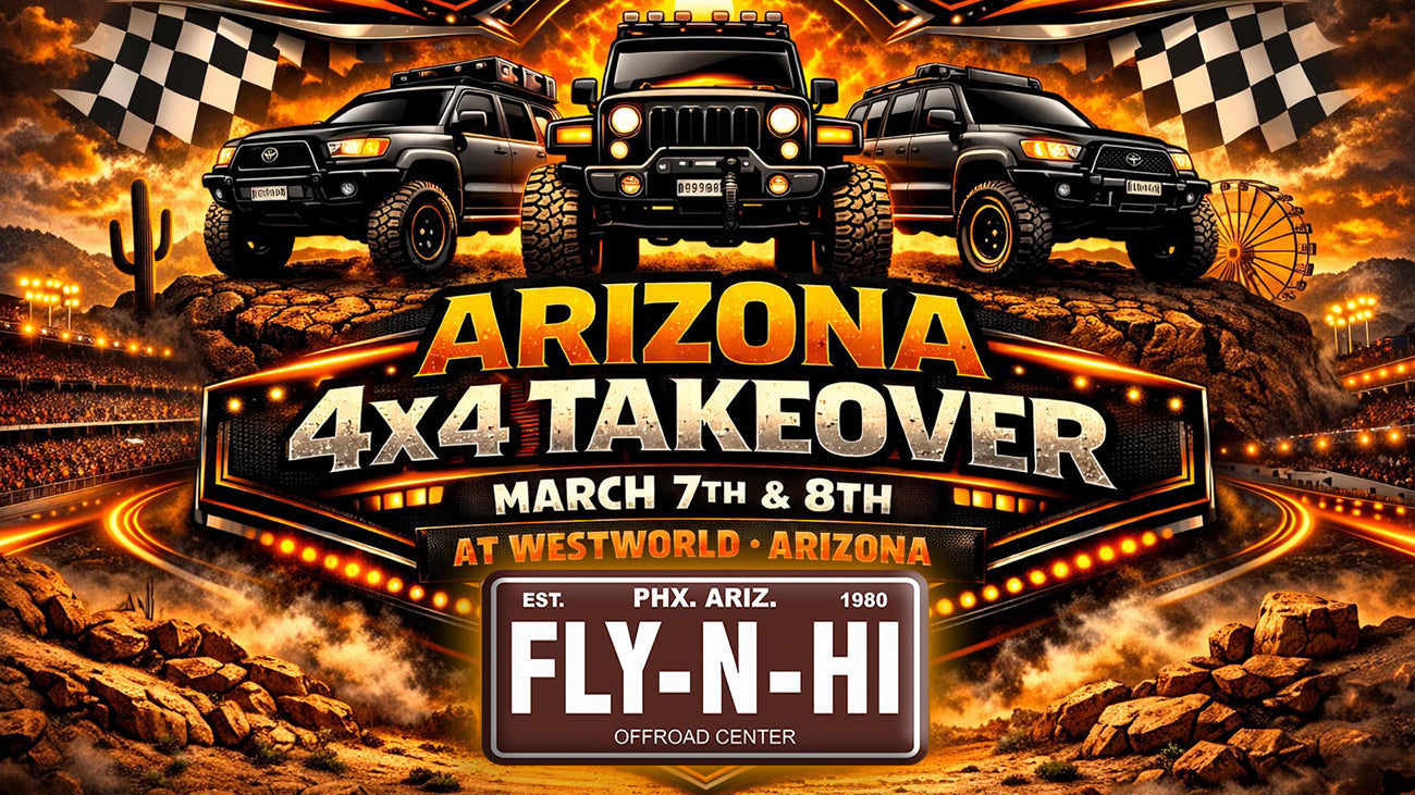 ARIZONA 4x4 TAKEOVER IS COMING TO THE ARIZONA OUTDOOR EXPO!